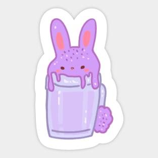 cappucino pets: taro bunny Sticker